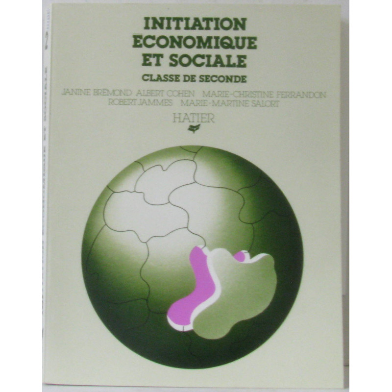 Sciences économiques et sociales classe de seconde