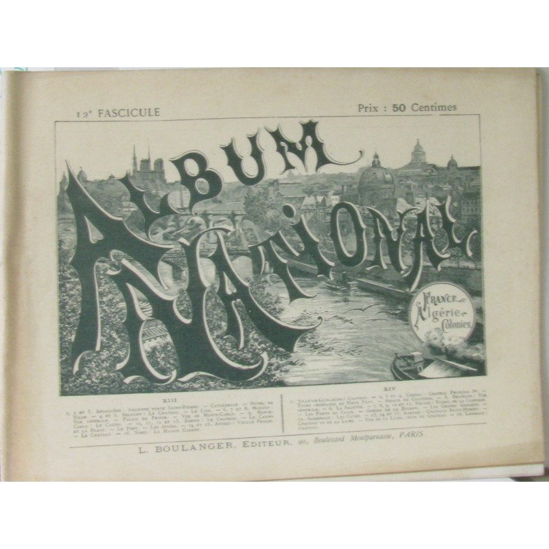 Album National France Algérie Colonnies (Fascicule n°12: Luz en...