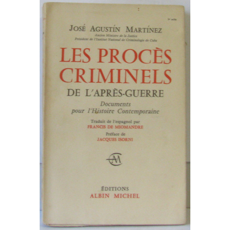 Les procès criminels