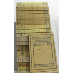 Géographie universelle (18 vols sur 22 - incomplet / manque tome...
