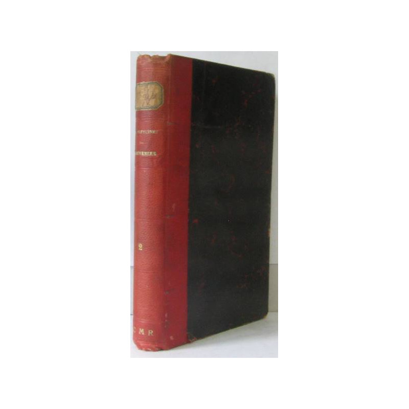 Souvenirs 1848-1878 tome deux