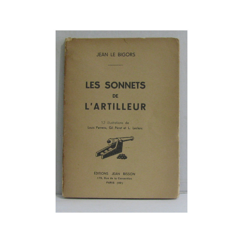 Les sonnets de l'artilleur