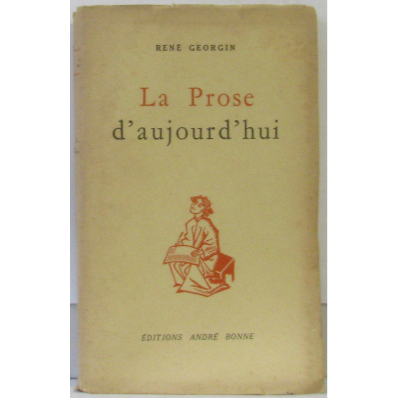 La Prose d'aujourd'hui