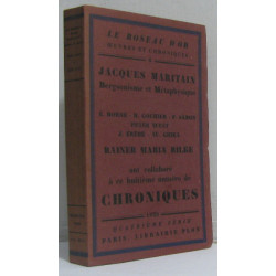 Bergonisme et Métaphysique. GHILKA: Pensées pour la suite des...