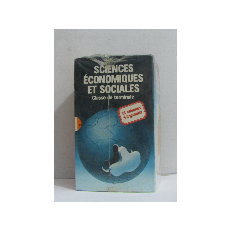 Sciences économiques et sociales classe de terminale ( 15 volumes )