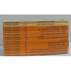 Sciences économiques et sociales classe de terminale ( 15 volumes )
