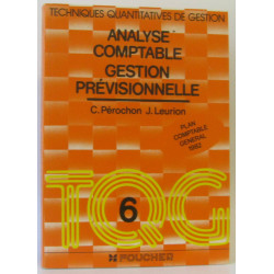 Analyse comptable gestion prévisionnelle TQG tome 6 + 2livrets:...