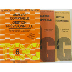 Analyse comptable gestion prévisionnelle TQG tome 6 + 2livrets:...