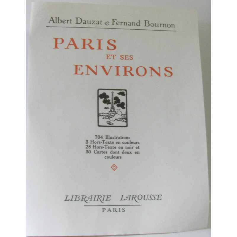Paris et ses environs 32 fascicules complet