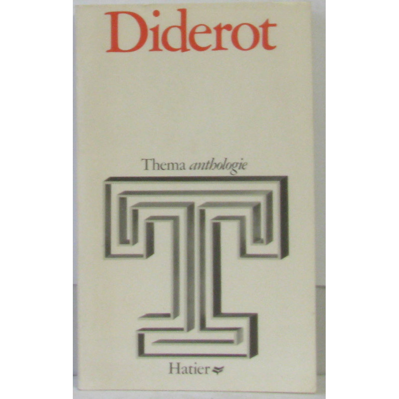 DIDEROT - COLLECTION THEMA / ANTHOLOGIE