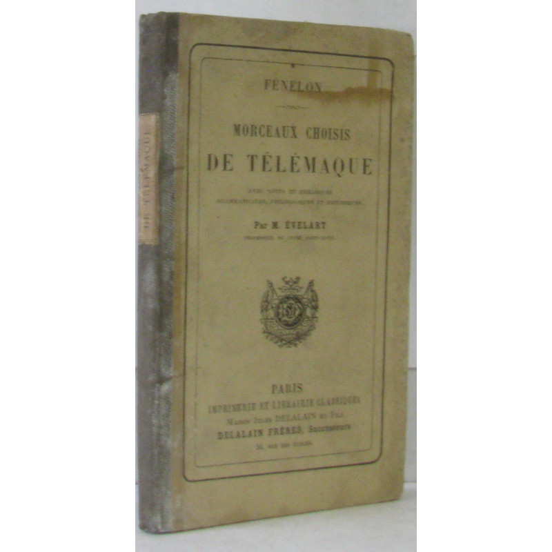 Morceaux choisis de Télémaque par M. Evelart
