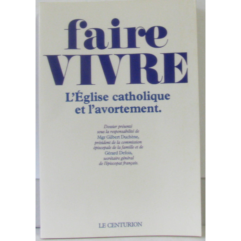 Faire vivre