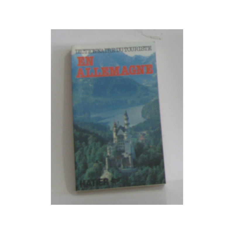 En allemagne - dictionnaire du touriste