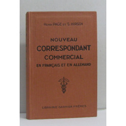 Nouveau correspondant commercial en français et en allemand