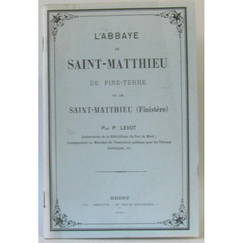 L'abbaye de Saint Mathieu