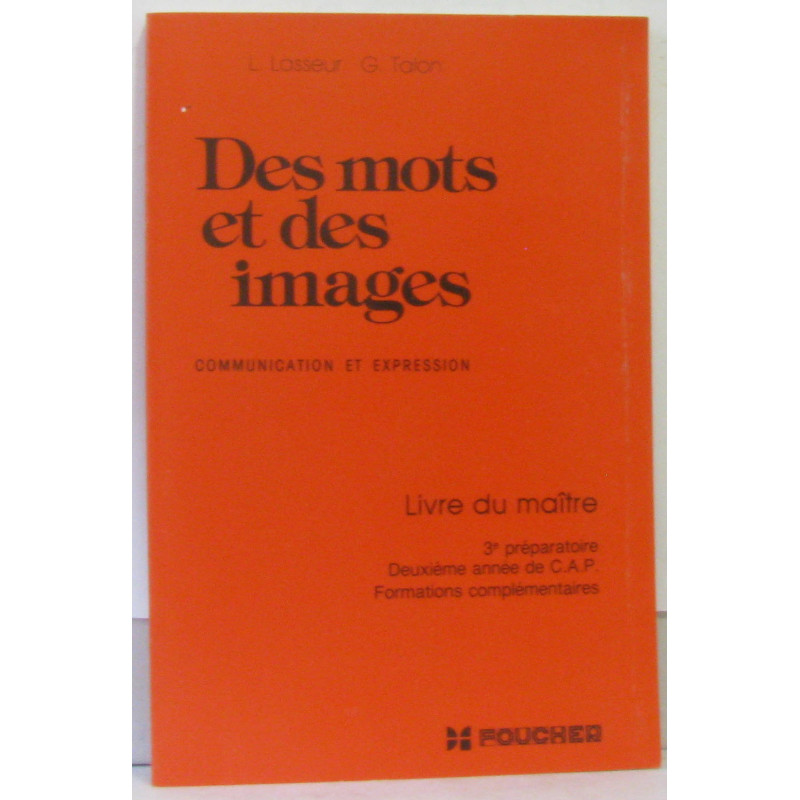 Des mots et des images