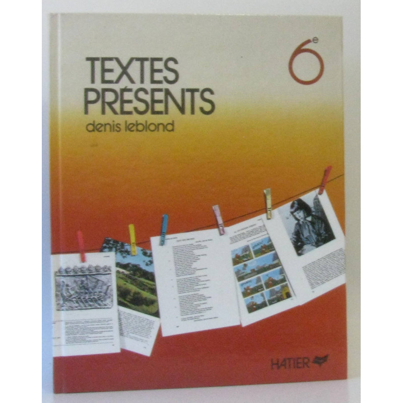 Textes présents 6e