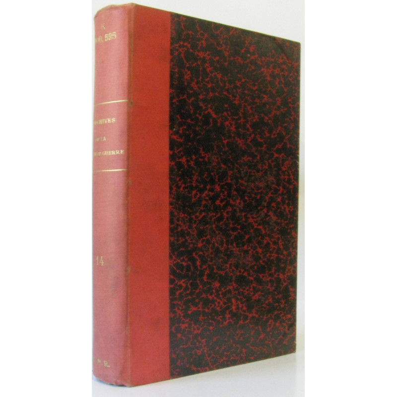Les archives de la grande guerre tome 14