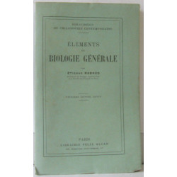Eléments de biologie générale
