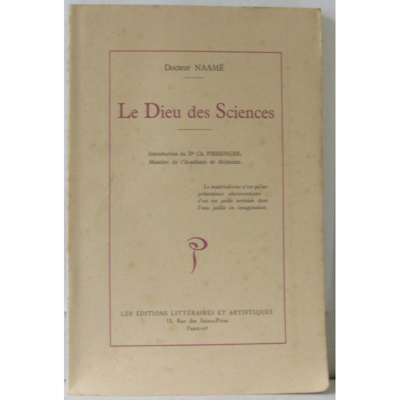 Le Dieu des Sciences