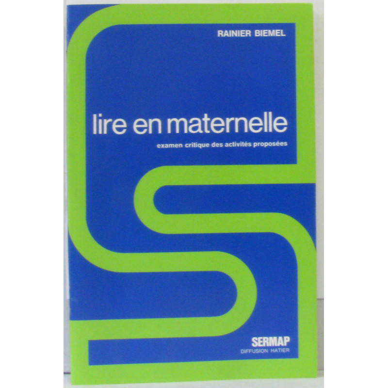 Lire en maternelle examen critique des activités proposées