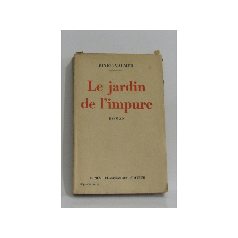 Le jardin de l'impure
