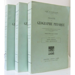 Traité de géographie physique trois tomes