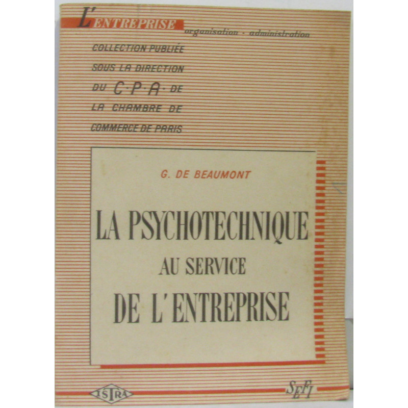 La psychotechnique au service de l'entreprise