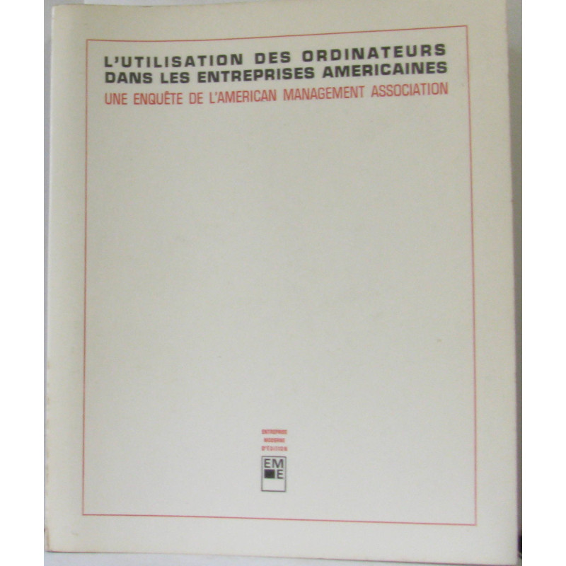 L'utilisation des ordinateurs dans les entreprises américaines
