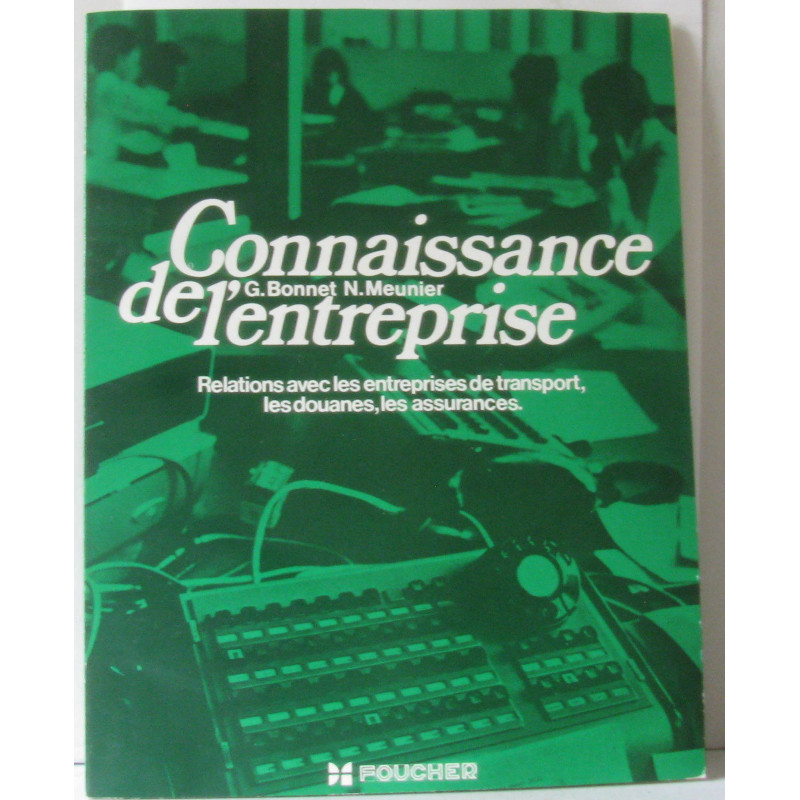 Connaissance de l'entreprise