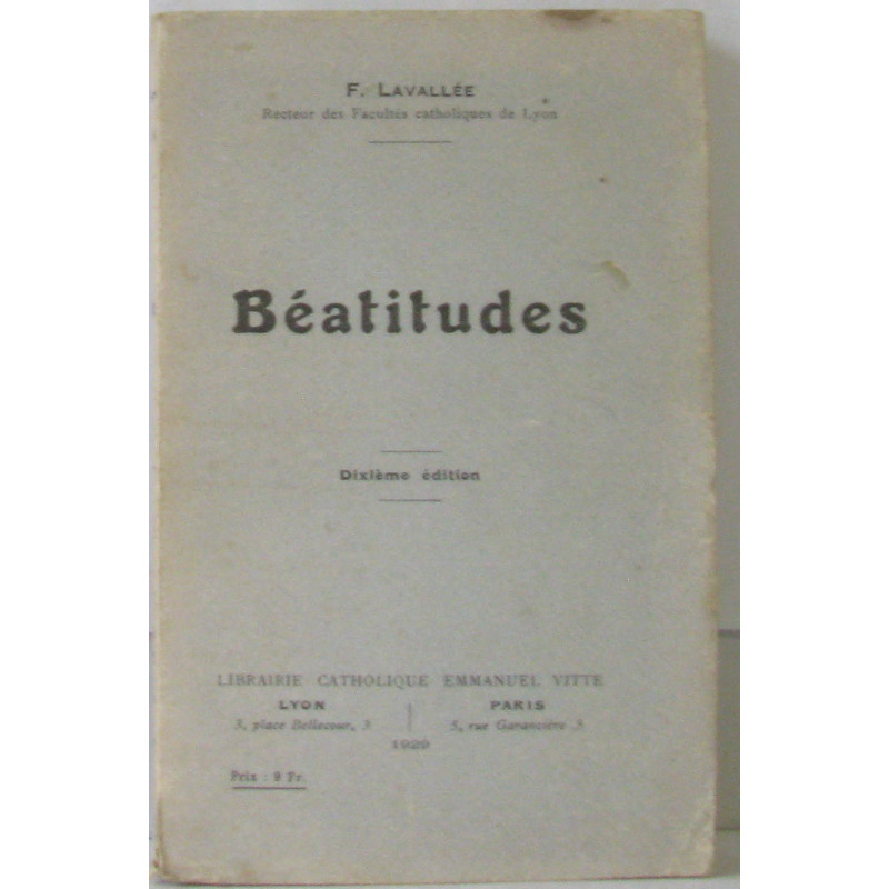 Béatitudes