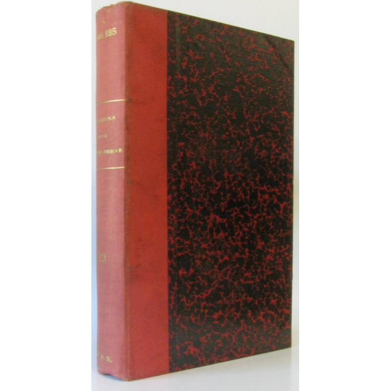 Les archives de la grande guerre tome 13