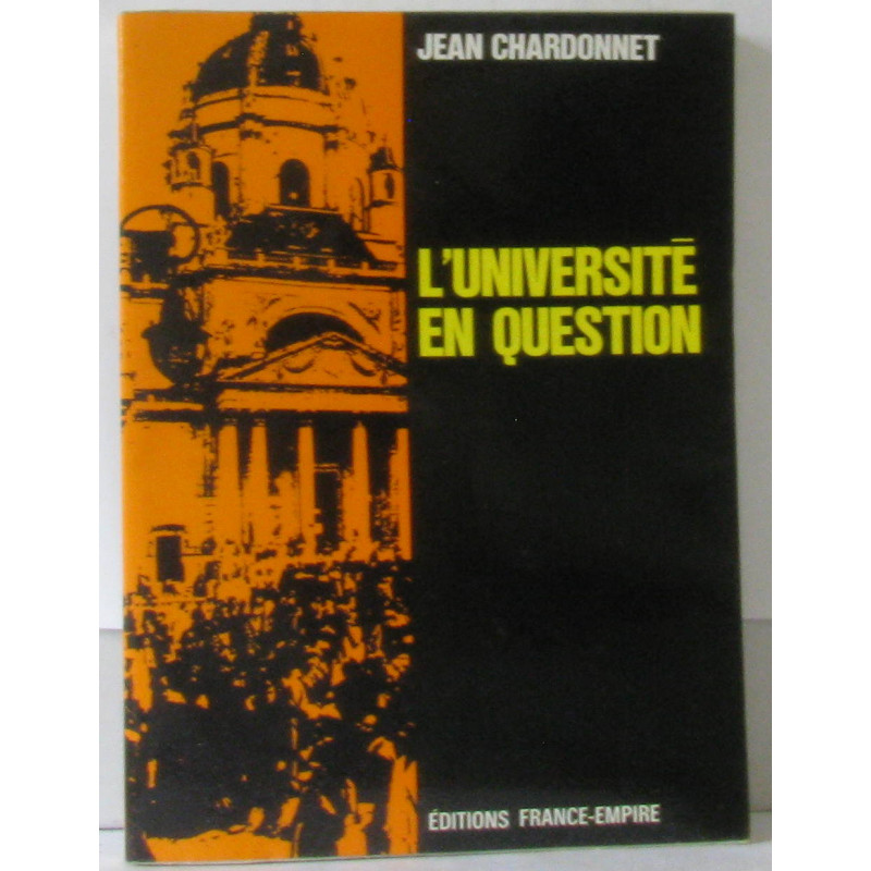 L'université en question