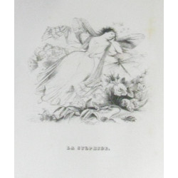 Oeuvres complètes de Béranger illustrée par Grandville