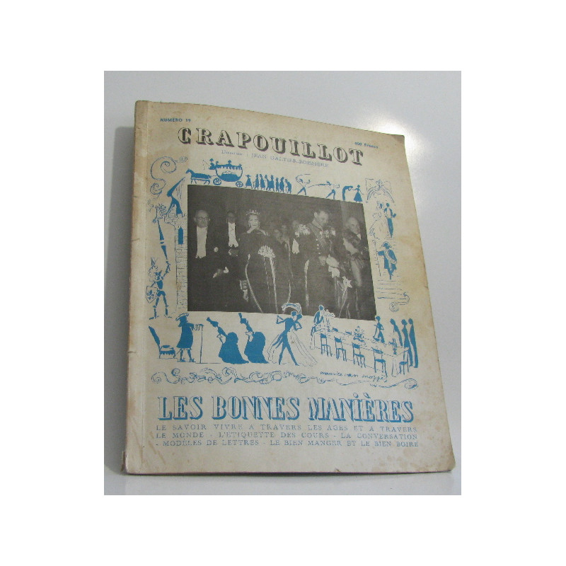 Crapouillot n°19 les bonnes manières