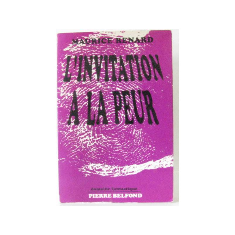 L'invitation à la peur