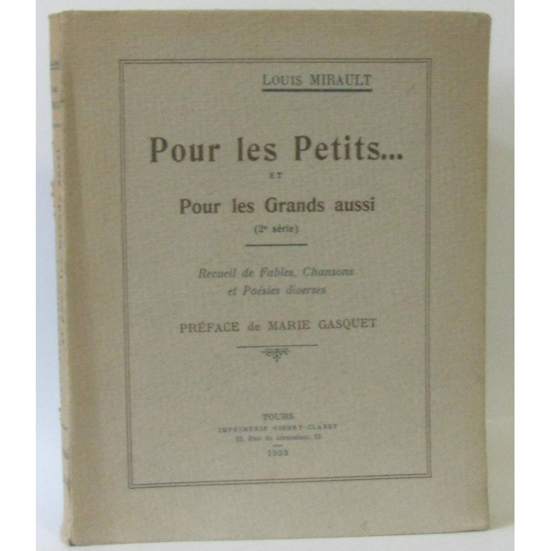 Pour les petits... et pour les grands aussi
