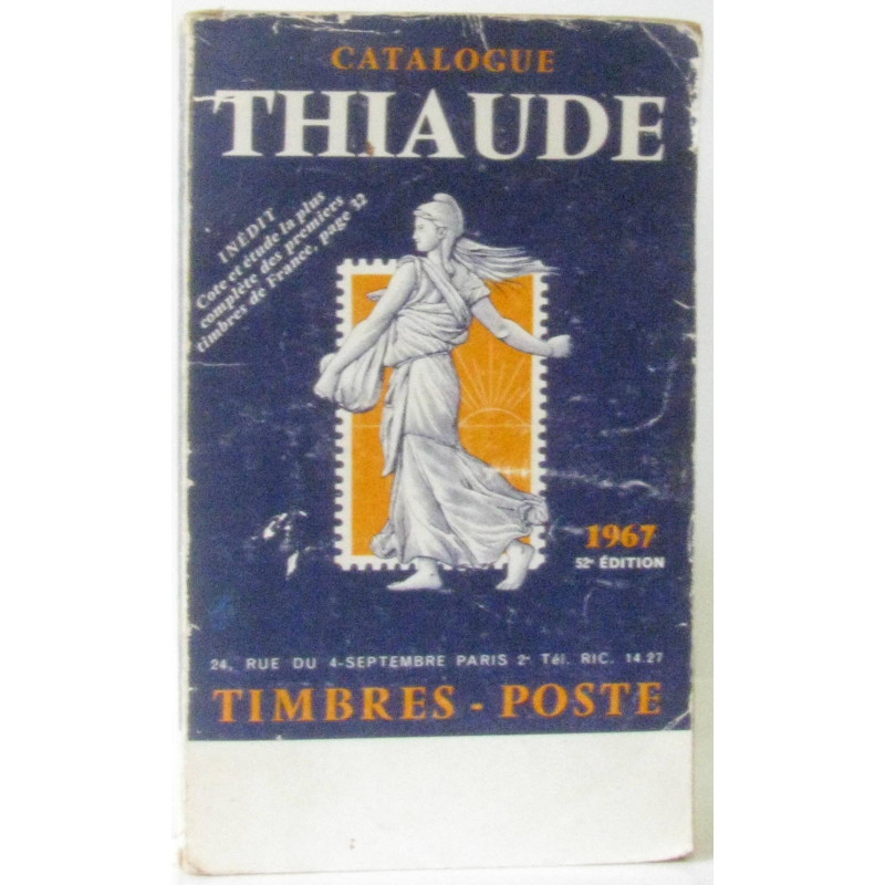 Catalogue Thiaude 52e édition 1967