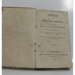 Abrége de l'histoire romaine à l'usage des élèves de l'éocle militaire
