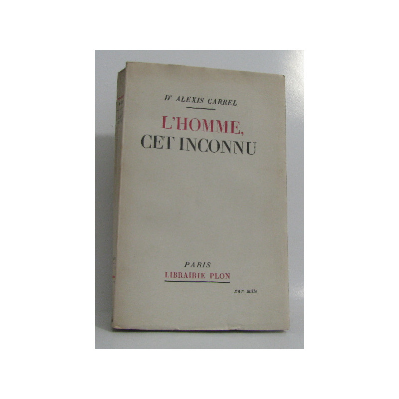 L'homme cet inconnu