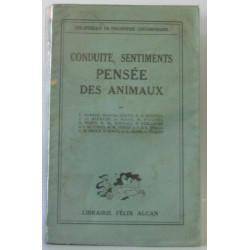 Conduite sentiments pensée des animaux