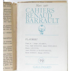 Théâtre de france programme saison 1966-1967 n°59 Flaubert