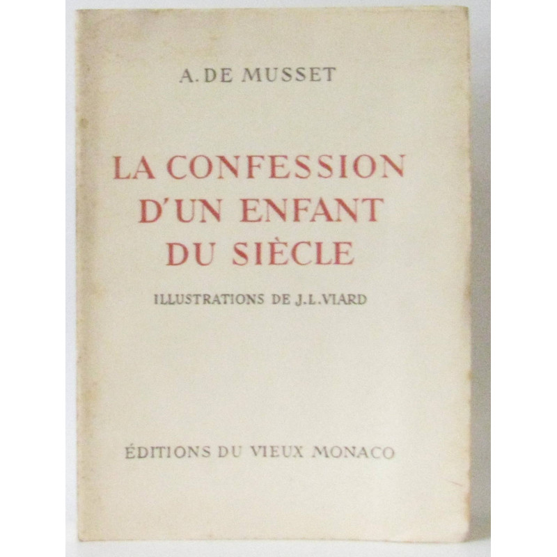 La confession d'un enfant du siècle illustrations de J. L. Viard