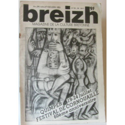 Breizh magazine de culture bretonne n°290 Festival de Cornouaille...
