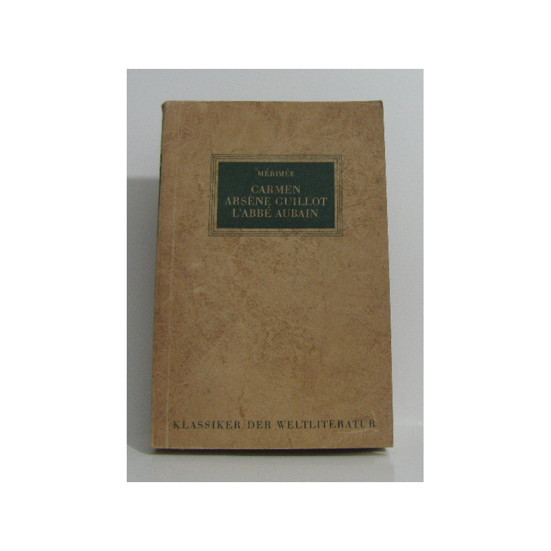 Carmen arsène guillot l'abbé aubain