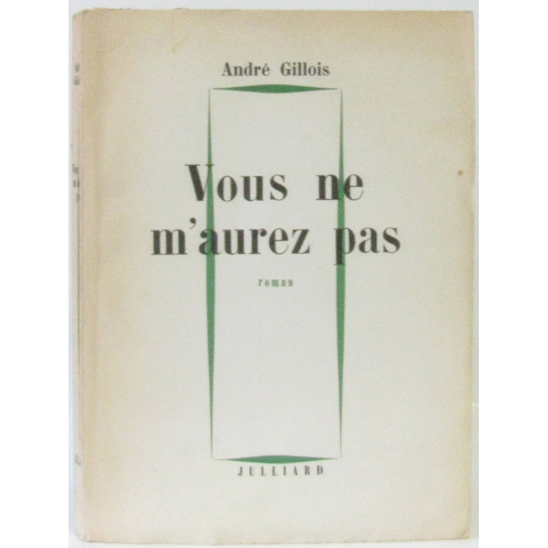 Vous ne m'aurez pas