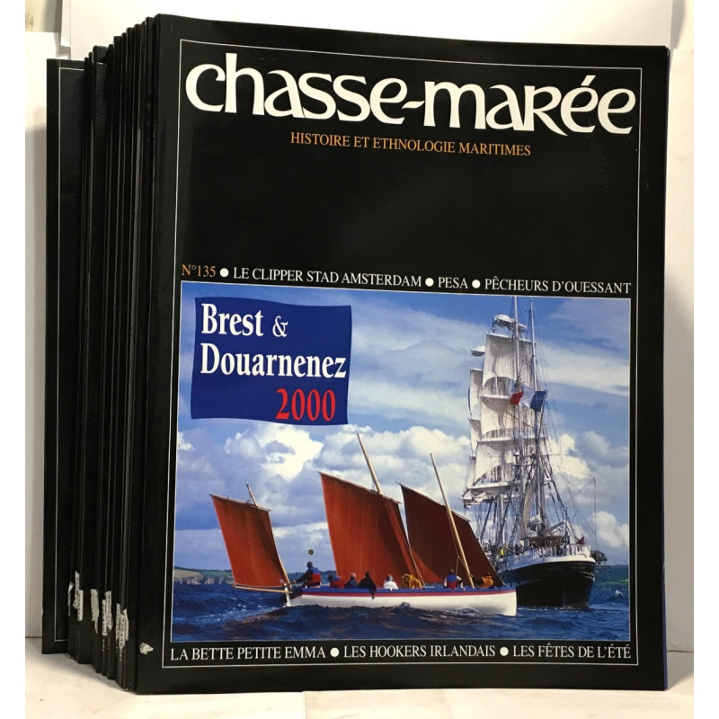 Chasse-Marée Index des numéros 1 à 60 (1 volume) + 13 n°:...