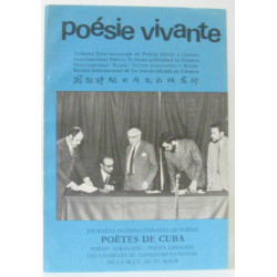 Poésie Vivante journées internationales de Poésie: poètes de Cuba...