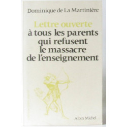 Lettre ouverte
