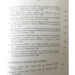 Mémoires tome X (années 1987-1988